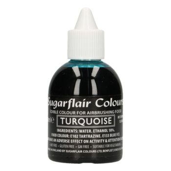 Airbrushfarbe Sugarflair - Turquoise
